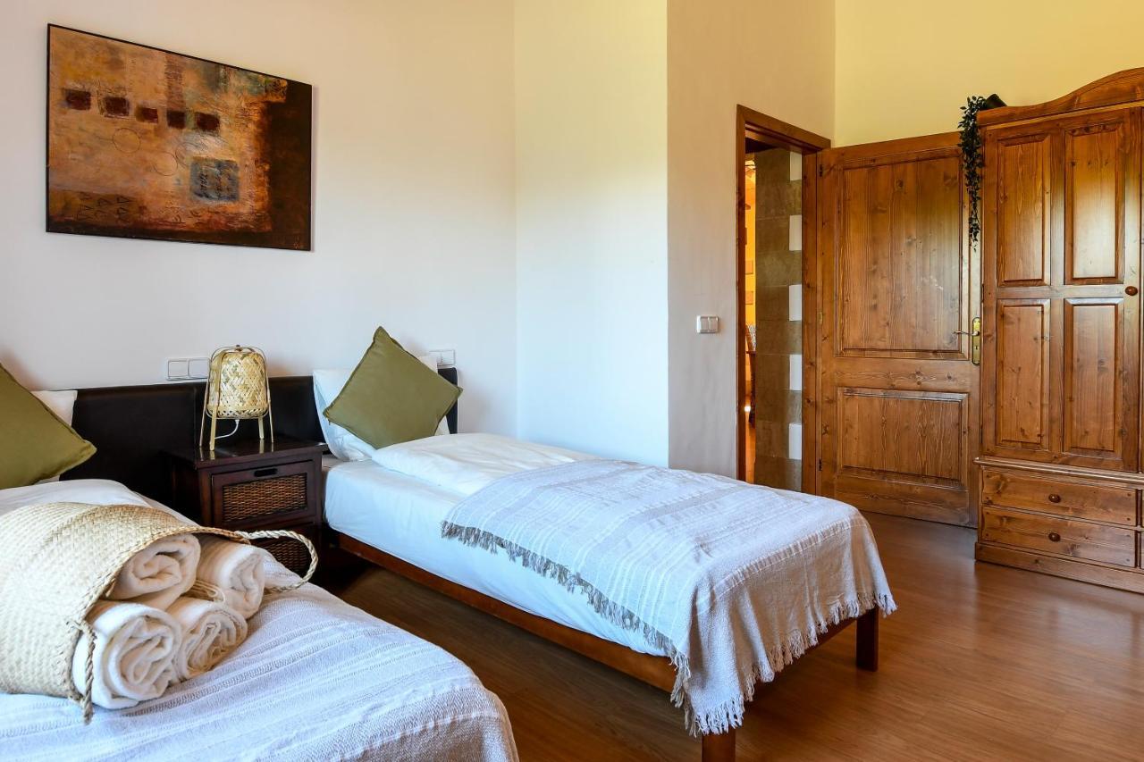 Moderne Finca Can Vicento - Heizung - Pizzaofen Porto Cristo Exteriör bild