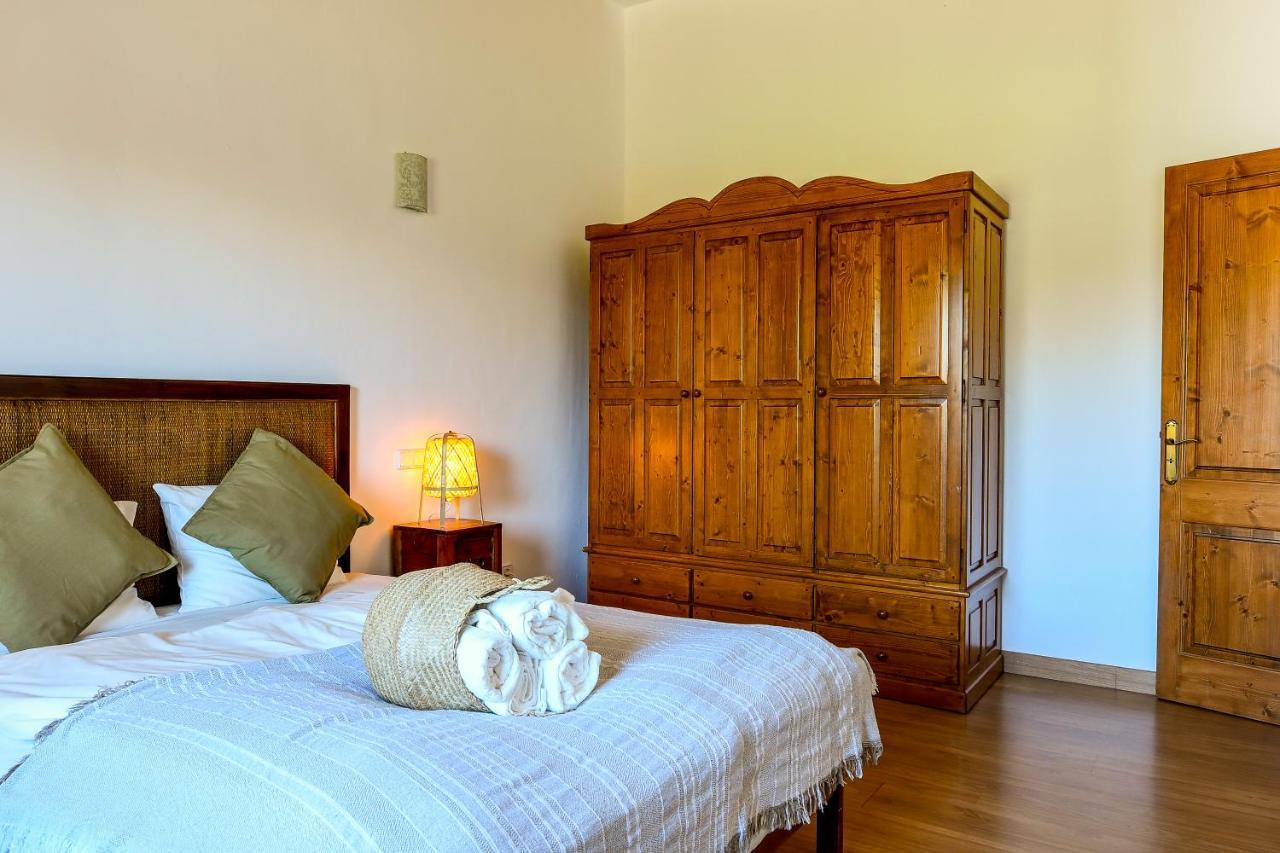 Moderne Finca Can Vicento - Heizung - Pizzaofen Porto Cristo Exteriör bild